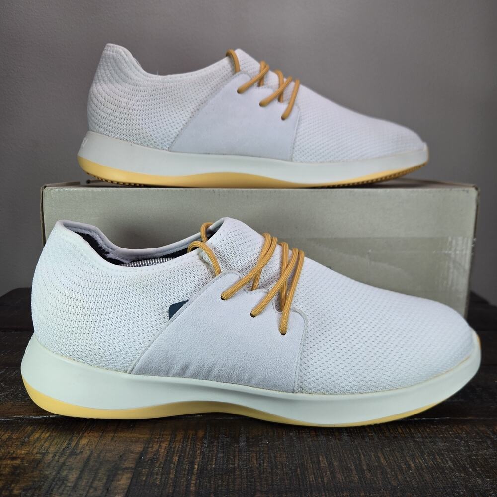 NEW Vessi Everyday Classic Mens Size 13 Waterproof Shoes Sneaker Oasis White